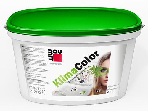 Краска для внутренних работ Baumit KlimaColor Группа 2, 14 л