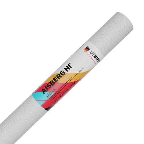 Veberton Aisberg НГ, 1,27 х 59 м, Негорючая фасадная гидро- ветрозащитная диффузионная мембрана