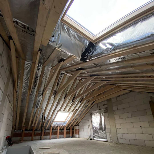 Изоспан RF, 1,2х58,34 м, (70 м2) Отражающая армированная паро-гидроизоляция