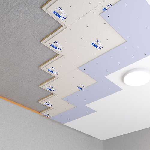 Звукоизоляция под натяжной потолок «Барклайн УниПлит 40»