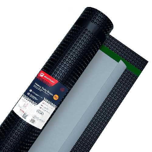 Профилированная мембрана Gruntflex Heavy Duty 980 (850+130) Drain, 2х20 м