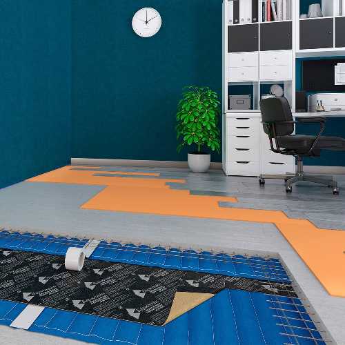 Система звукоизоляции пола (плавающая стяжка) «ВиброСорб Эласт ГидроПлюс Макс»