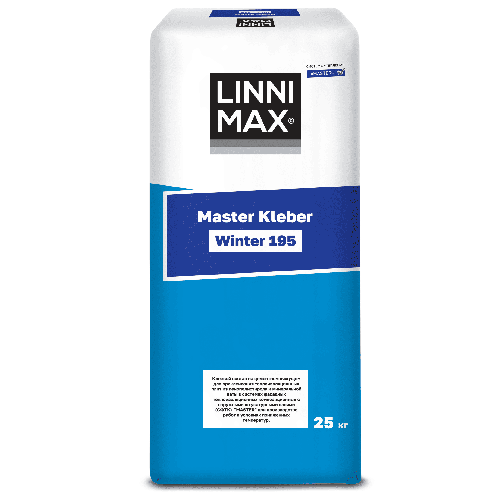 Состав клеевой LINNIMAX 195 Master Kleber Winter для применения в условиях пониженных температур / 195 Мастер Клебер Винтер, 25 кг
