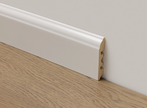 Плинтус МДФ Floorway White(белый)