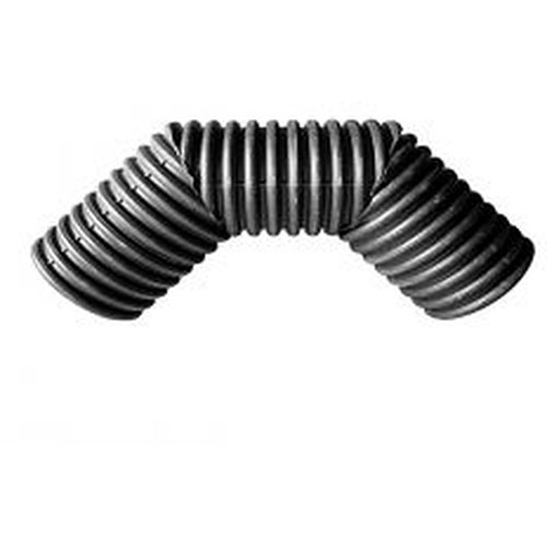 Отвод ПЭ гофр. канализационный 160/136х90*