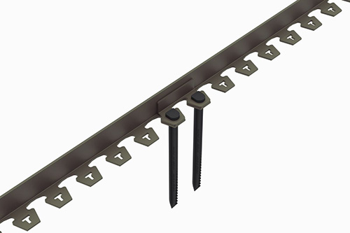 Бордюр NewFix Roll Б-100.04.04-ПП в комплекте с соединителем и крепежными анкерами 08250404-К, Стандартпарк