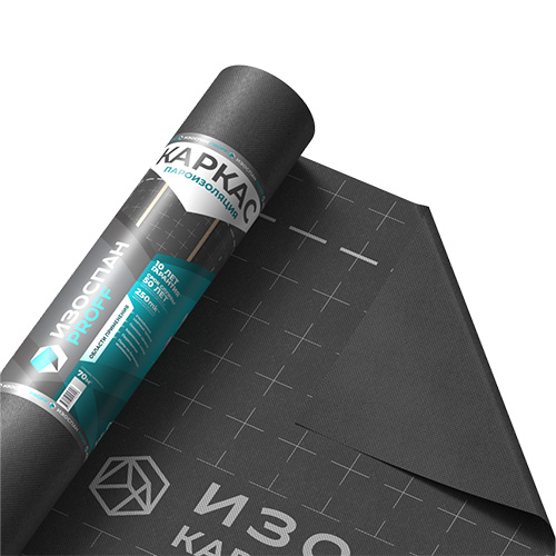 Изоспан Каркас, 3,2х43,75 м, (70 м2) гидро- пароизоляционная пленка повышенной прочности