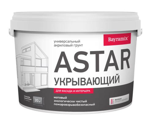 Bayramix Астар грунт укрывающий универсальный для внутренних и наружных работ, 9.5 л