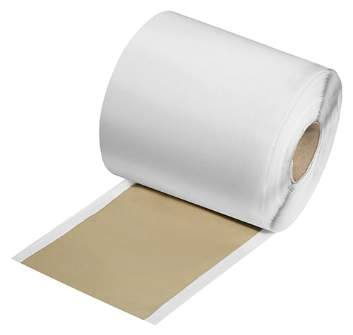 Ленточный герметик Герлен Т 200х3 мм, 12 м (липкий с двух сторон, бежевого и серого цвета)