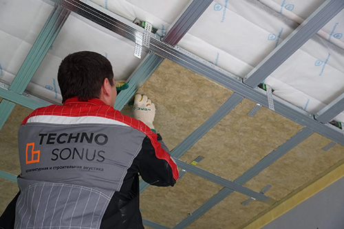 Плита шумопоглощающая Стопзвук БП Стандарт (1,2 м х 0,6 м х 50 мм) 2,88 м2