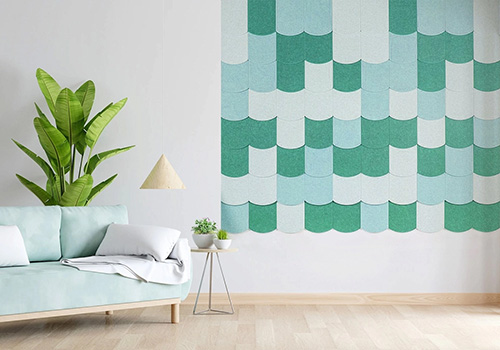 Панель акустическая Хофтек (Hoftech) Оптима  (2,42м х 1,22м х 12мм) 2,95м2 D0H0, изумруд