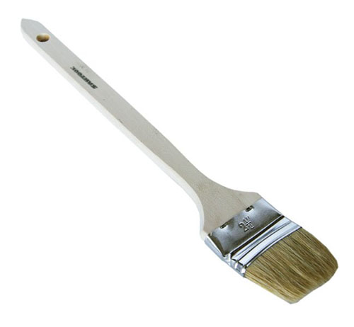 Кисть радиаторная с натуральной щетиной и деревянной ручкой 2,5" – ТСК Дипломат