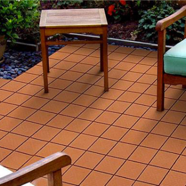 Напольное покрытие Модуль терракот, Стандартпарк