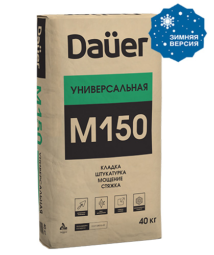Dauer Сухая смесь М-150 Универсальная М-150, 40 кг, ПМД-15