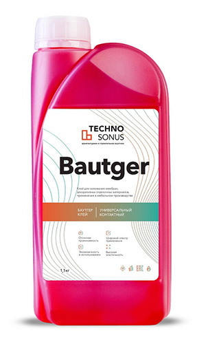Клей Баутгер (Bautger) банка 1 л, 1,1 кг