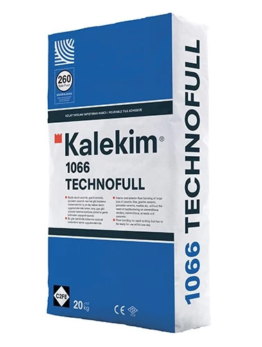 Быстросохнущий клеевой состав для полов (C2FE) 1066 Technofull Серый 20 кг, Kalekim