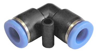 Соединитель трубки Ø 10 мм (Г-образный) – ТСК Дипломат