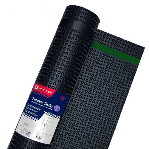 Профилированная мембрана Gruntflex Heavy Duty 850, 2х20 м