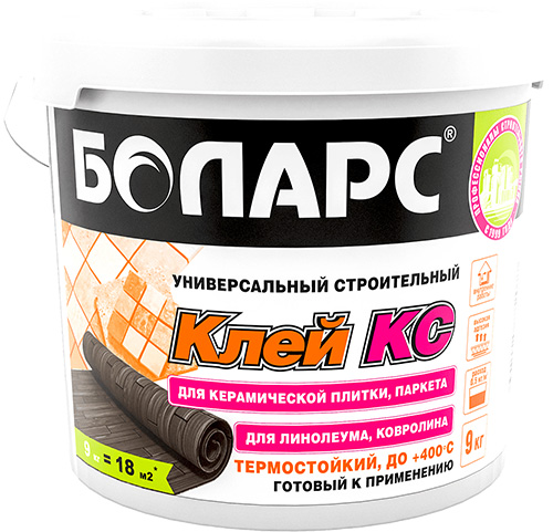 БОЛАРС Клей КС, 3 кг, ведро