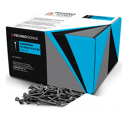 Саморезы ТС-XTN-F 3.9х50 (500 шт.)