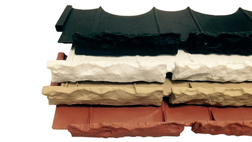 Декоративный бордюр Камешки  Б-75.04.13-ПП 8201-СМ серый мрамор, высота 125 мм, 0,75 м, Стандартпарк