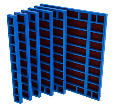 Щит опалубки стальной 0,50х1,5 м, 3,0 мм