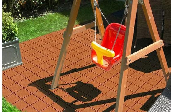 Напольное покрытие Модуль светло-коричневое, Стандартпарк