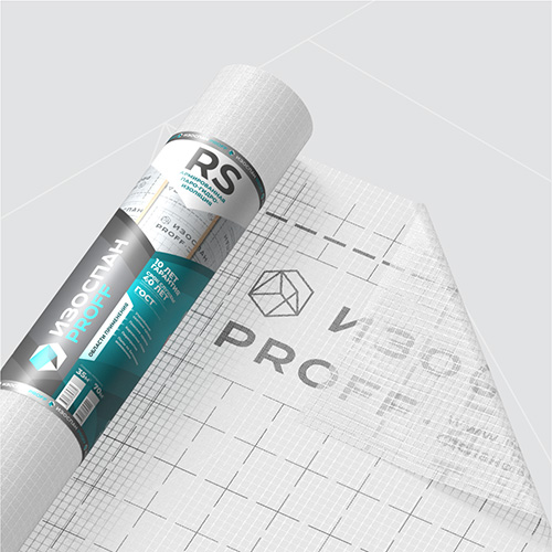 Изоспан RS, 1,6х43,75 м, (70 м2) Армированная паро-гидроизоляция