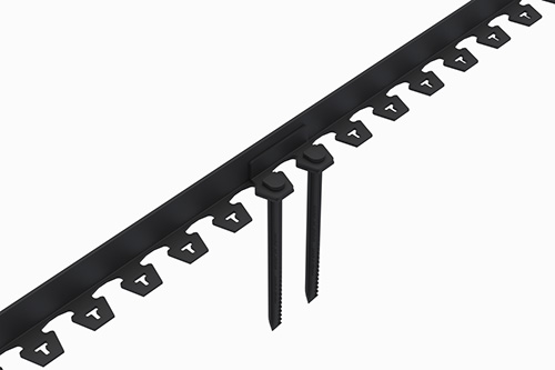 Садовый бордюр KANTA SP Б-1000.10.02-ПП 08250404-Ч черный, 10 м, Стандартпарк