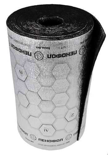 Пенофол 2000 Black С-10, 1,2х15 м (18 м2)