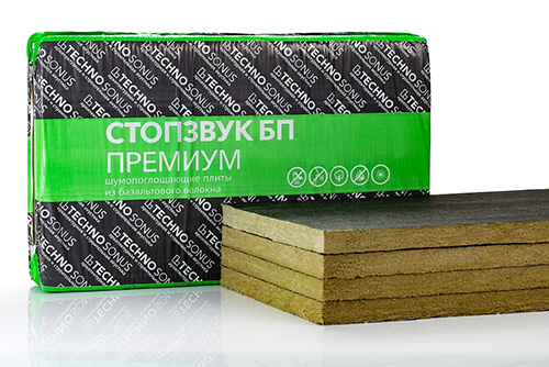 Плита шумопоглощающая Стопзвук БП Премиум (1,2 м х 0,6 м х 50 мм) 2,88 м2