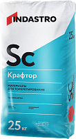 Крафтор SC30-2,5 W, 25 кг, Армированный полимерной фиброй торкрет ремонтный состав, Indastro