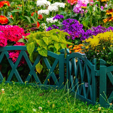 Садовое ограждение Арка зеленое, Стандартпарк