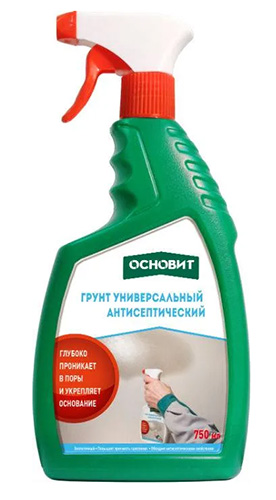 Грунт универсальный антисептический ОСНОВИТ УНКОНТ LP51 А, 0.75 л
