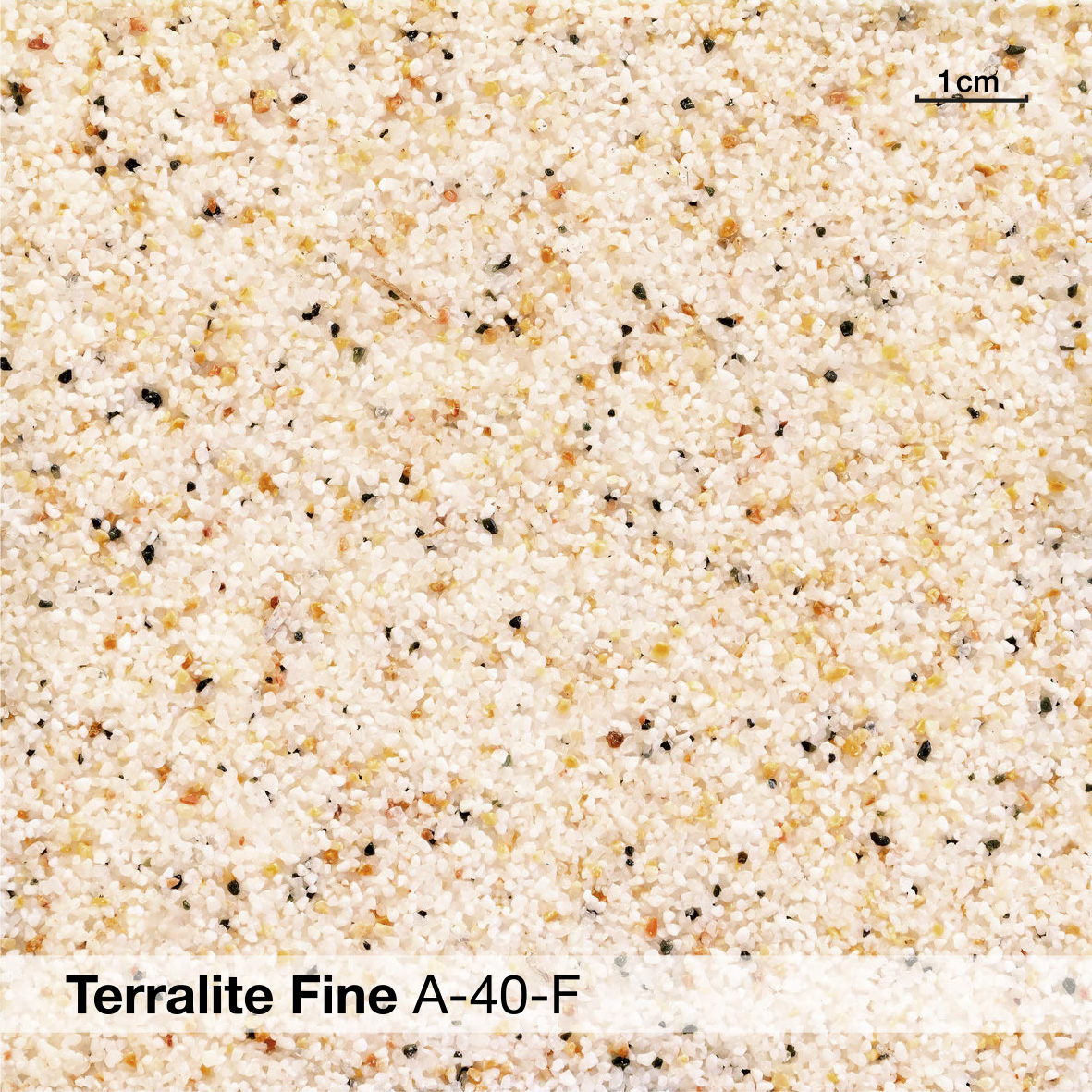 Мелкозернистая акриловая штукатурка Terralite Fine A 40-F с мраморной крошкой, ведро 15 кг