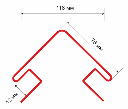 Угол наружный ТН ОПТИМА Каштан 3 м, Технониколь