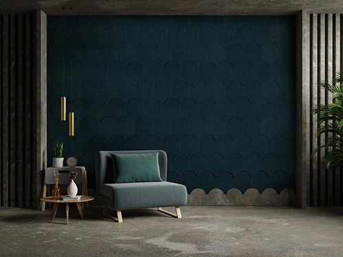 Панель акустическая Хофтек (Hoftech) Оптима  (2,42м х 1,22м х 12мм) 2,95м2 D0H0, изумруд