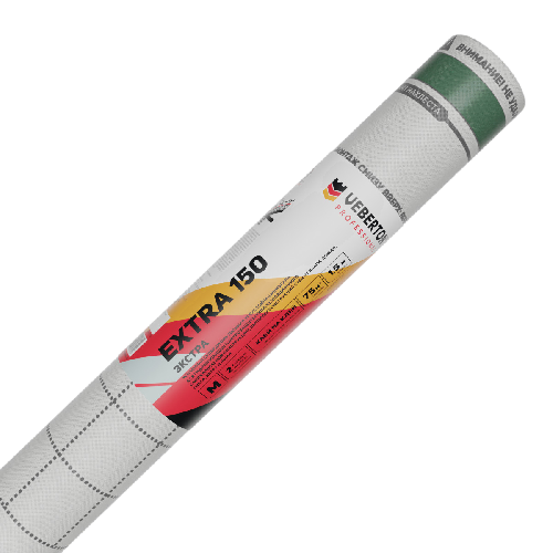 VEBERTON Professional Extra M 150 (75 м2) Гидро- ветрозащитная супердиффузионная мембрана 