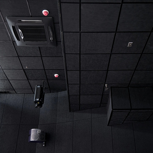 Панель акустическая Акустилайн (Akustiline) Ampir Black (1,2 м х 0,6 м х 20 мм) 0,72 м2