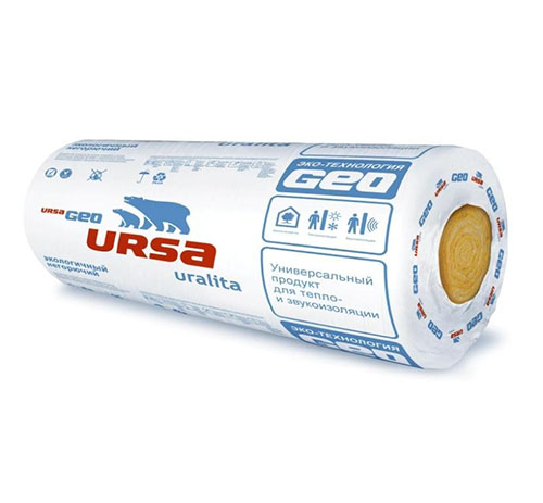 Утеплитель URSA GEO М-11 (1х10000х1200х100 мм) стекловолокно – ТСК Дипломат