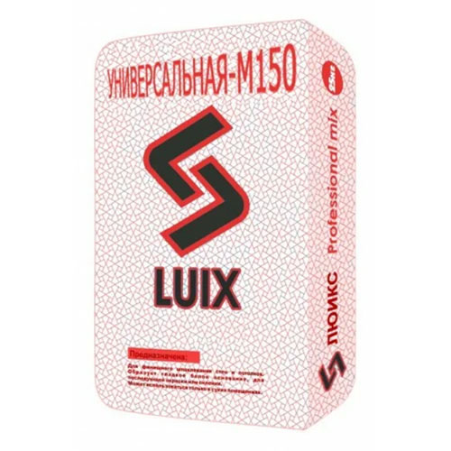 Универсальная сухая смесь М-150 рецепт №5 LUIX, Русеан, 40 кг – ТСК Дипломат