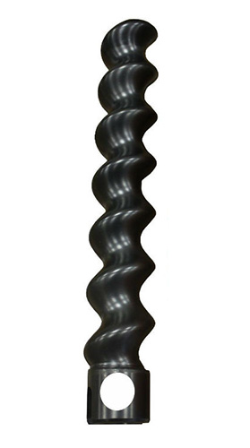 Ротор шнековой пары D6-3 белый STEEL, M-TEC