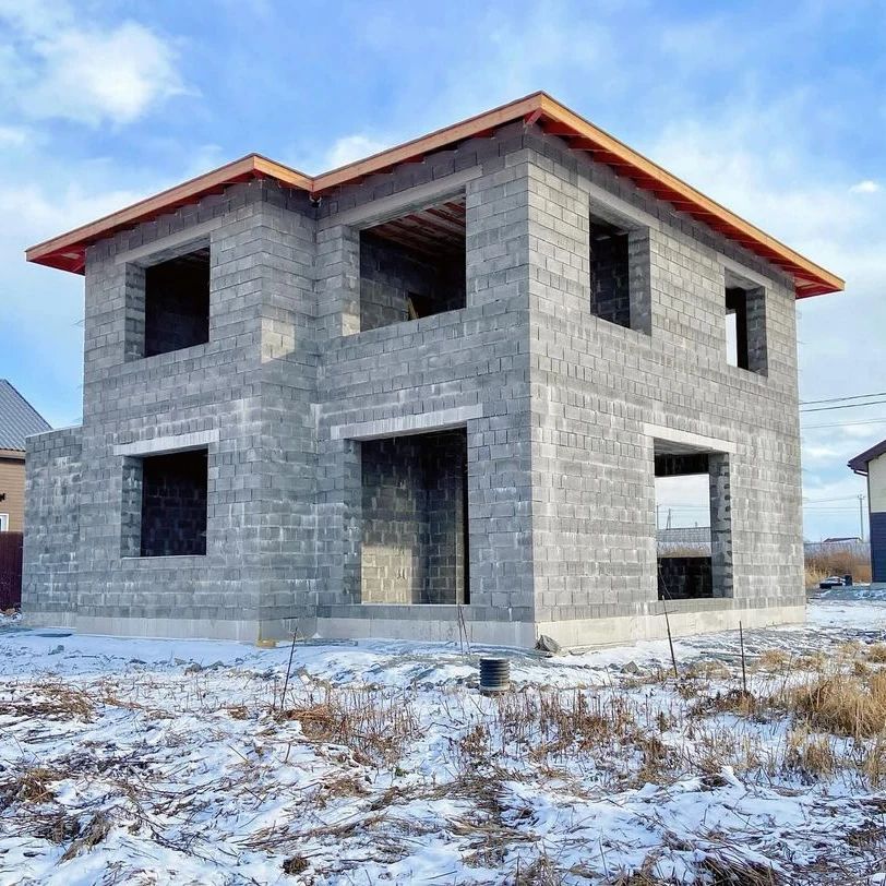 Недостроенный дом лучше законсервировать на зиму