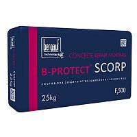 B-Protect SCORP, 25 кг, Сульфатостойкий штукатурный ремонтный состав, Bergauf