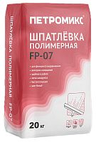 Шпатлёвка полимерная FP-07, Петромикс, 20 кг – ТСК Дипломат