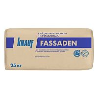 Кнауф Фассаден клей для пенополистирола и минеральной ваты, мешок 25 кг – ТСК Дипломат