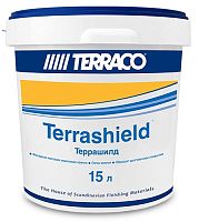 Акриловая краска Terraco для фасадных работ TERRASHIELD 15 л – ТСК Дипломат