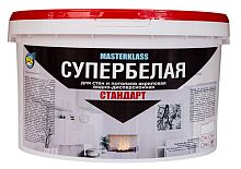 Краска Стандарт акриловая супербелая, 40 кг