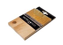 Кисть испанская MAITRE DECO TOOLS 100 мм, смешанная щетина для нанесения декоративных материалов
