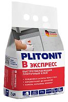 Клей для керамической плитки и керамогранита PLITONIT В Экспресс C1 TF, 5 кг